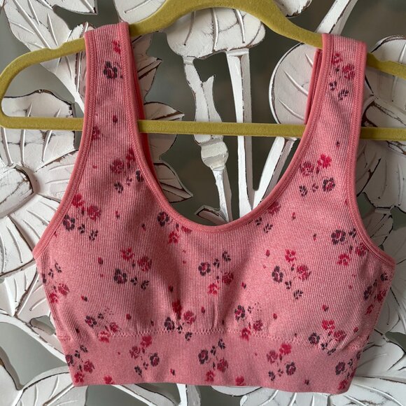 aerie Other - Aerie Superchill Scoop Seamless Floral Bralette - NWOT